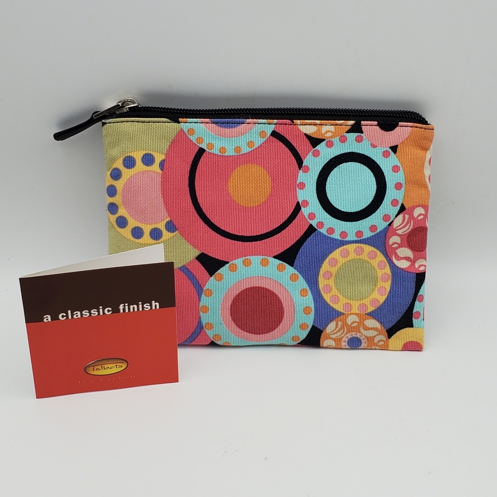 NEW Talbots Small Zip Clutch Bag with FREE matching bag in EUC